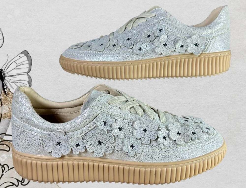 Free People Wallflower Wimberly Floral Platform Sneakers - NEW “Deadstock”